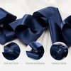 FAKILO Dark Blue Satin Ribbon 10 cm x 20 m