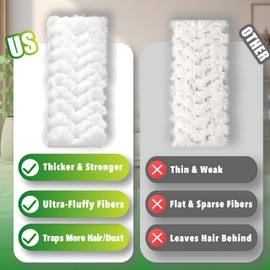 BOMBDEAL 40-Count Disposable Dry Sweeping Cloths for Swiffer Sweeper – Thicker & More Absorbent