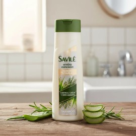 Shampoo Savilé Romero Y Sábila Control Caída Y Crecimieto