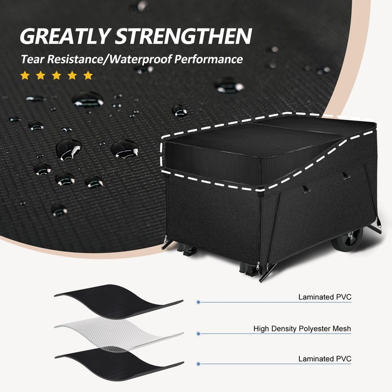 Porch Shield Generator Covers Running - Heavy Duty Waterproof Generator