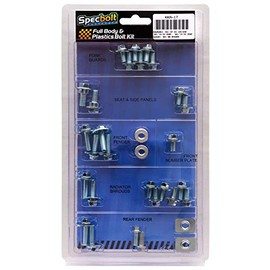 Specbolt Fasteners Full Body & Plastics Bolt Kit: Kawasaki KX125/250 (2003-2007) KX 450F (2004-2011) KX 250F (2004-2014) Suzuki RMZ 250 (2004-2006)