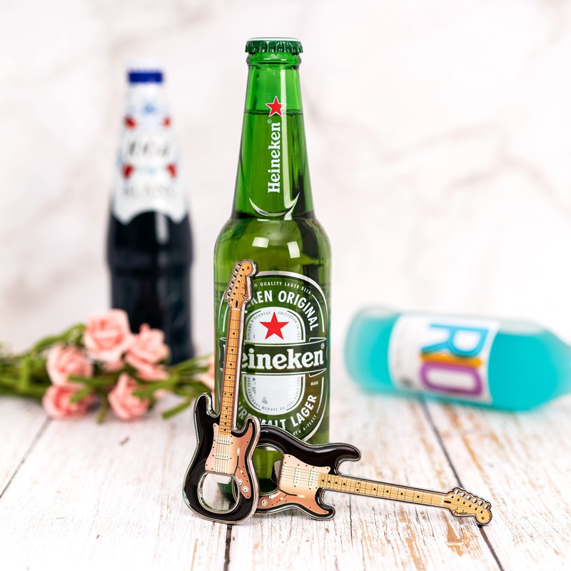 LanHong 1 Piece/Set Bottle Opener Beer Guitar Shaped Bottle Opener