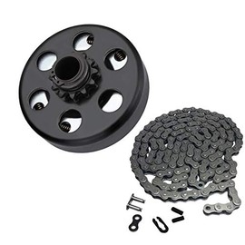 Centrifugal Clutch 3/4" Bore 12 Tooth 35 Chain for Go Kart Mini Bike Fun Kart 2-7 HP Engine Fits for Honda GX160 GX200 GX140 GX120 GC160 GC19