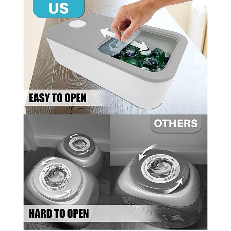 Laundry Pod Container Laundry Pod Storage Container Laundry Detergent Container