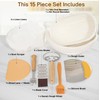 Banneton Bread Proofing Basket Set - 9" Round & 10"