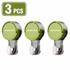3 Pcs Suction Cup Hooks for Bathroom & Kitchen Storage