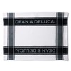 Dean & Deluca Tea Towel Black Large with Loop Logo