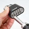 HMF Combination Padlock 3507-02 Heavy Duty Lock with 4 Digit