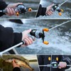 Sougayilang Spinning& Casting Fishing Rod Combos with Graphite 2Pc Blanks