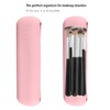Silicone Makeup Brushes Case (Pink)