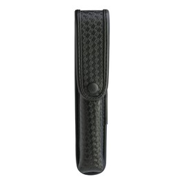 Uncle Mike's Flashlight Case - Basketweave Mirage Finish Light Case, Mirage BW Black, Strion, LED, Card 74194