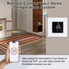 JIMEIDA Smart Thermostat Heating White Floor Heating Chamber with Alexa