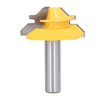 3PCS 1/2in Shank Router Bit 45 Degree Glue Joint Lock