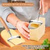 Stainless Steel Cheese Slicer Handheld - Flexible Blade Cheese Planer