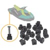Generic - 1 piece helmet nut insert set (12 pieces)