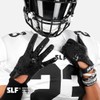 Basic Black Sticky Football Receiver Gloves