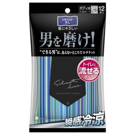 Silkot Homme Sweat Wiping Body Sheets 12 Sheets