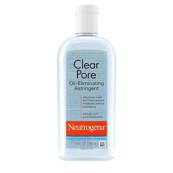 Neutrogena Astringente transparente que elimina el aceite de poros con