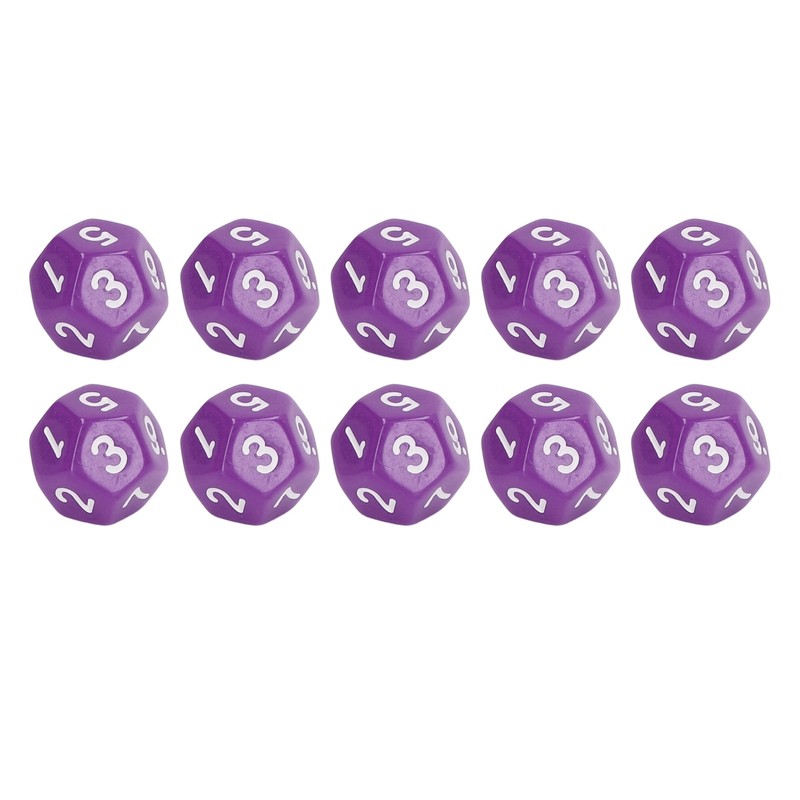 40Pcs 12 Sided Dice Set Polyhedral Dice for Family Party