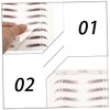 minkissy Temporary Eyebrow Stickers 6pcs Set Quick Easy to Apply