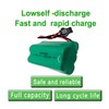 OXWINOU 6V 1300mAh Ni-MH AA Rechargeable Battery Pack with SM