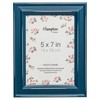 Hampton Frames PALOMA Teal Blue Shabby Chic 5x7" 13x18cm Distressed