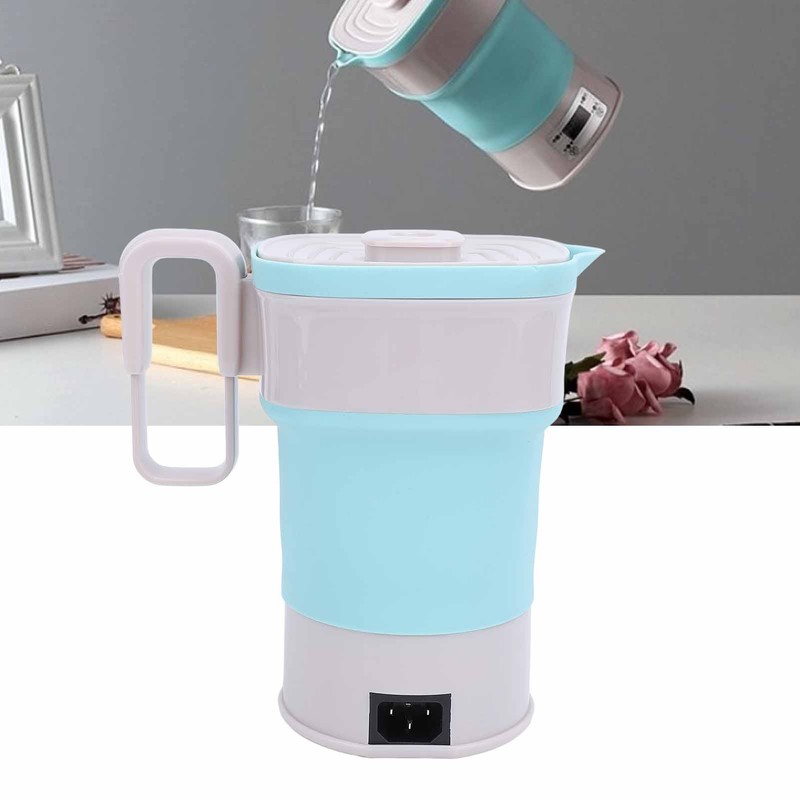 Folding Electric Kettle Travel Mini Portable Boiling Water Kettle for