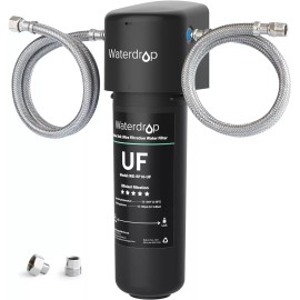 Waterdrop 10UA-UF Under Sink Water Filter,  0.01 μm Ultra Filtration, 8K Gallons