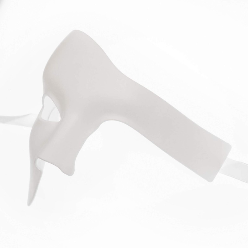 Beyond Masquerade White Masquerade Masks DIY Blank Mask Undecorated Paintable