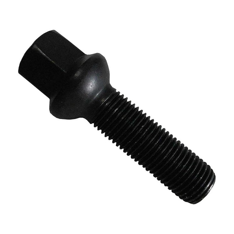 10 Wheel Bolts Wheel Bolts Black Ball Collar R14 M14