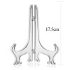 TOPDANCHUANG 5 PCS Clear Easels Display Stand Acrylic Plate Stands