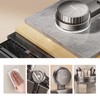 ZHIYUEJING 2-Tier Suction Cup Shower Caddy,No Drilling Required,Shower Suction Shelf,For