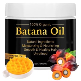 Mxlfdc Raw Batana Oil Batana Oil for Hair Growth, Banana Oil for Hair Growth, 100% Natural Batana Oil for Hair Growth, Scalp and Hair Oil - Repairs Damaged Hair & Skin - Reduces Hair Loss (100 ml)