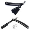 Professional Barber Hair Shaving Razor Straight Edge Folding Knife -