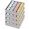DIMJ Drawer Organiser, Storage Boxes, Socks Organiser, Foldable, Drawer Organiser