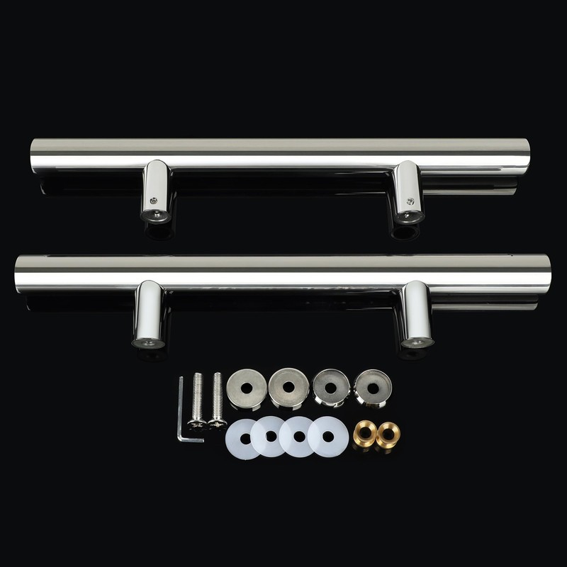 Alise Shower Door Handle,Sliding Glass Door Pull 16 Inch Round