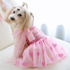 Yaopelky Small Dog Princess Dresses Sparkly Sequin Dog Cat Dress