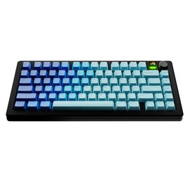 Glorious Gaming - GPBT Gradient Keycaps for Custom Mechanical Keyboards, No Dye Sublimation Fade, Fits 100%, 75% 65% 60%, PBT Polymer Fits ANSI