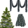 10 m Christmas Garland, Christmas Garland, Fir Garland, Green/White, Fir