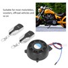 Motorcycle Alarm System Anti Theft Security System 2 Controllers 12