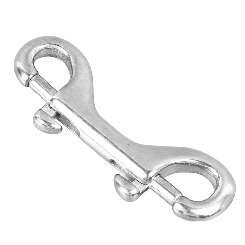 6Pcs Double End Snap Hook Stainless Steel Multifunctional Double Ended