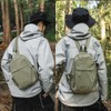 Neueins Backpack Body Bag, 2-Way Functional, Multiple Pockets, Unisex, Crossbody
