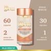 Cápsulas Faciales TWIST GLOW Hidrolizado de Perla Aceite Aguacate Vitamina