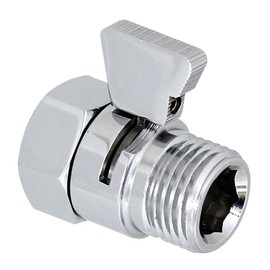 Sumnacon Shower Head Shut-off Valve Connects Shower Head and Hose for Easy and Non-Frequent Water Temperature Adjustment (ABS/Copper)