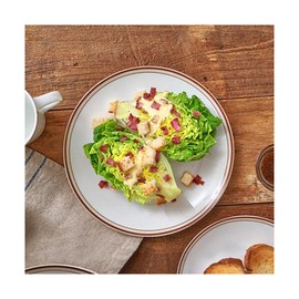 /Inorno Soulline Brown Round Plate (Medium) 1P / /이노르노 소울라인 브라운 원형접시(중) 1P