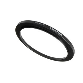Fotodiox 04sr6777 Metal Step Up Ring, Anodized Black Metal 67mm-77mm