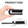 2 Pcs Travel Hair Brush,Folding Boar Bristles Brush Collapsable Pocket