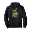 Funny Skateboarding Gift for Golden Retriever Dog Owners Pullover Hoodie
