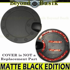 Torox 2014-2018 CHEVY Silverado 1500 2500 (5'7" & 6'6" Bed) MATTE BLACK Gas Door COVER