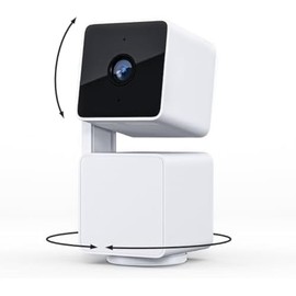 Pan v3 – 1080p Pan/Tilt/Zoom Wi-Fi Smart Home Camera Indoor/Outdoor Use, Color Night Vision, AI Motion Detection, 2-Way Audio, Alexa & Google Assistant Compatible